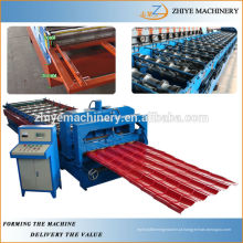 Chapas de aço para revestimento de folha Máquina de rolar Cangzhou Fabricante